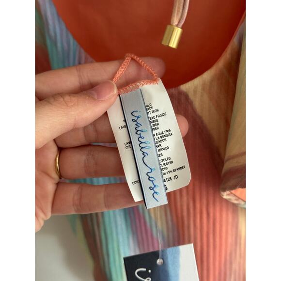 ISABELLA ROSE Newport Dunes Maillot One Piece Swimsuit Size Large NEW - Picture 5 of 7